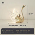 Swan table lamp new arrival table lamp high-end wedding gift popular bedside table charging ins style bedroom bedside lamp
