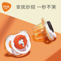 Pacifier soft silicone newborn baby comfort handy gadget sleep type artificial breast milk baby pacifier anti-drop chain