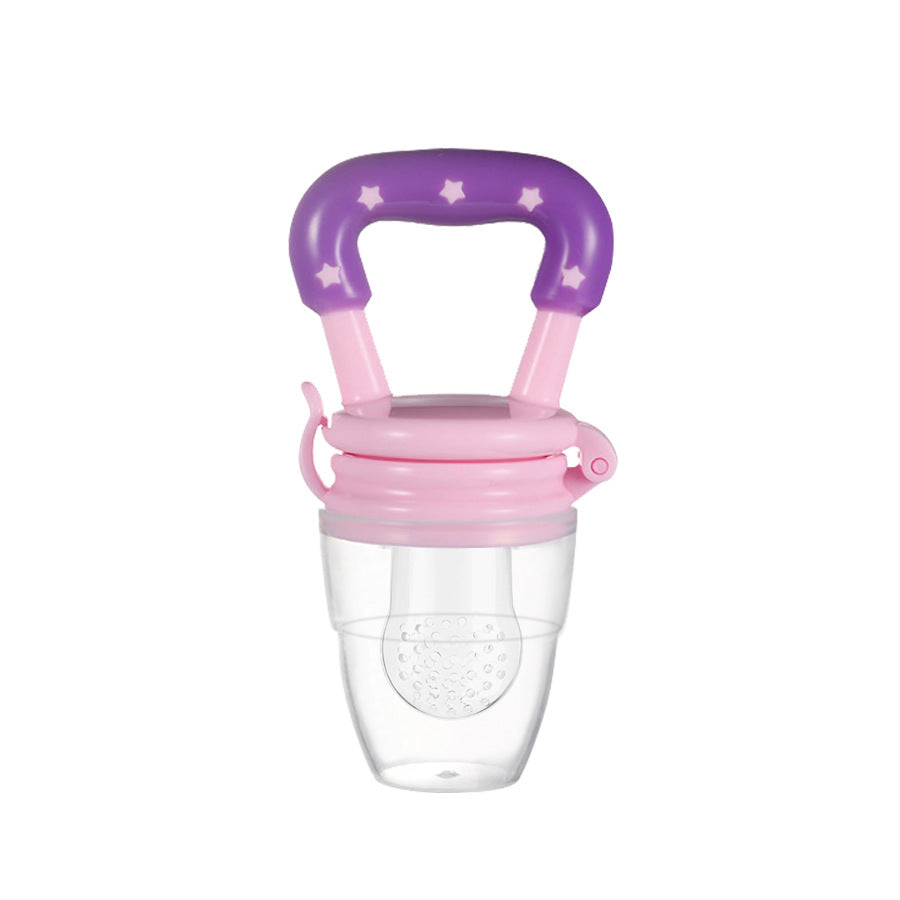 Directly from the manufacturer, baby fruit and vegetable music, fruit complementary food bite music, silicone mesh bag baby feeding tableware