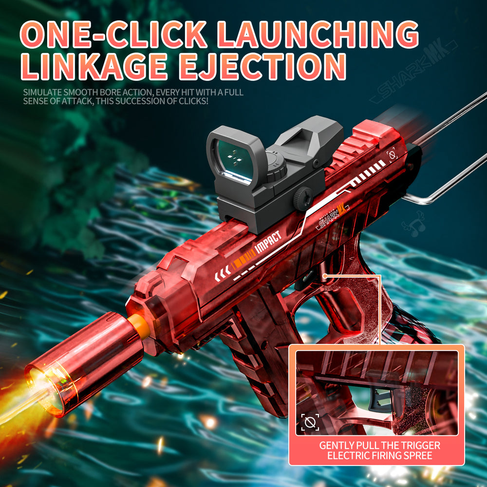 new uzi electric automatic water gun - kids' toy, uzi style, high capacity, boys' water blaster, summer toy