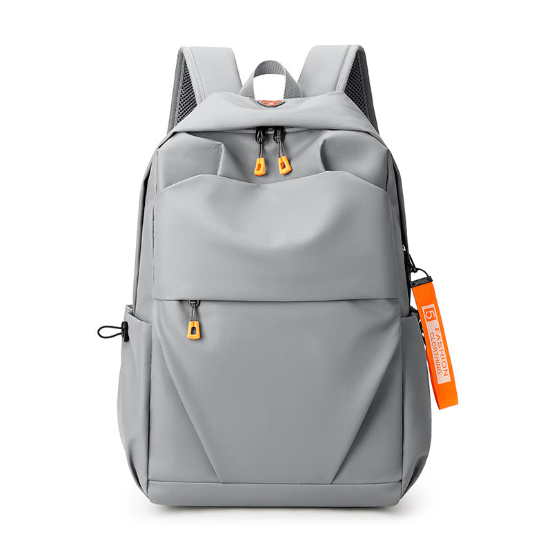 Street trend new casual backpack backpack men's large-capacity travel bag light commuter schoolbag leisure bag