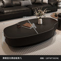 Italian light luxury mango slate coffee table living room simple for homeclassy tea table modern special-shaped small apartment combination