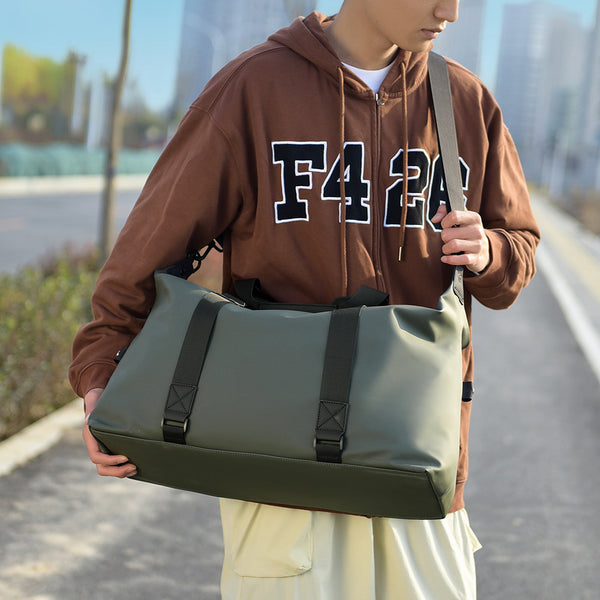 Cross-border travel bags Men's handbags Large-capacity fitness storage bags Trend sports backpacks Short-distance business trips Luggage bags
