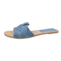 Za cross-border plus size  summer new women's slippers - export quality, criss-cross flat sandals, simple and versatile slippers