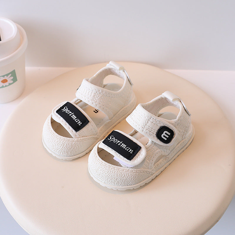 Kids' summer sandals & athletic sandals - new  styles: boys' casual beach shoes & girls' soft-soled prewalker sandals