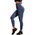 new women's matte yoga pants - high-waisted, tummy-control, peach-lift leggings for workout and yoga