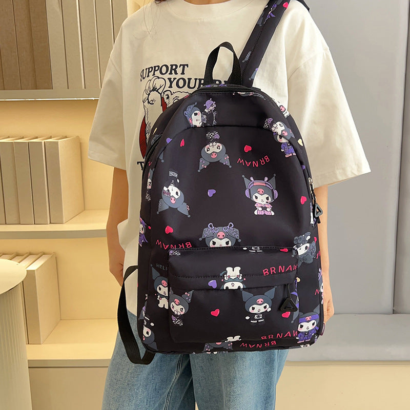 New ins Japanese female junior high school backpack cute college student campus primary and secondary school student schoolbag girl backpack