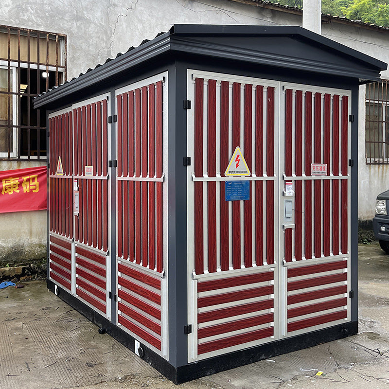 Outdoor box-type substation Jingguang-type box-type charging pile special box-type substation high-voltage substation European-style box-type substation