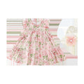 Girls' floral dress - summer  new collection: stylish and chic summer outfit for little girls, princess dress for baby girls