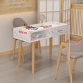 White marble pattern with drawstring