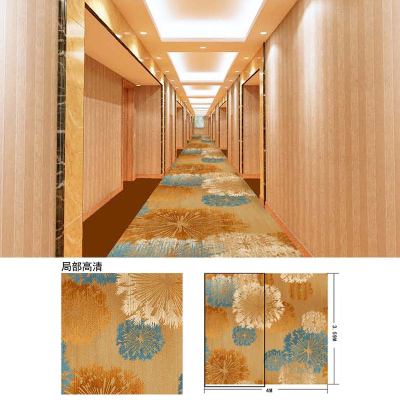 Haima 800g nylon carpet b1 hotel corridor banquet hall box club whole patchwork carpet carpet