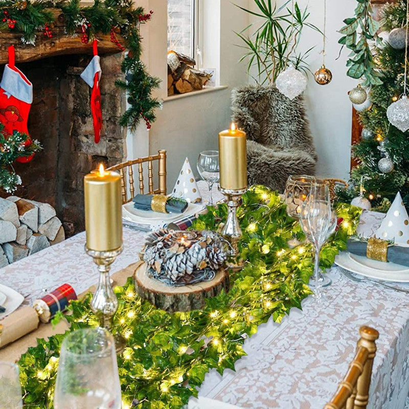 Battery box Copper wire lamp Tree vine Garden rattan string lamp Christmas decoration wholesale lantern LED light string