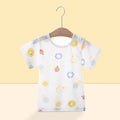 Baby t-shirt short sleeve boys summer thin style children's half sleeve top 0-3 years old summer clothes boys toddler new summer collection