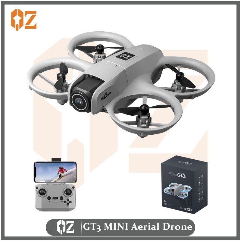 New mini hd aerial photography gt3 drone - full coverage anti-collision, optical flow obstacle avoidance, quadcopter remote control aircraft