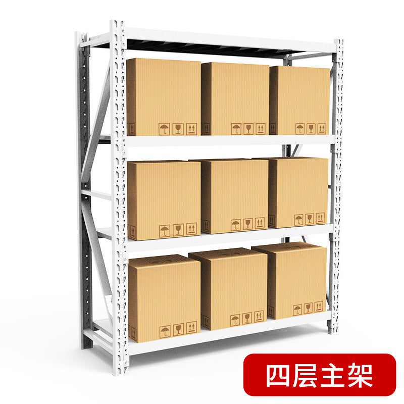 Zhejiang shelf manufacturers customize storage racks, shelves, multi-layer display racks, heavy-duty thickened storage goods, iron racks