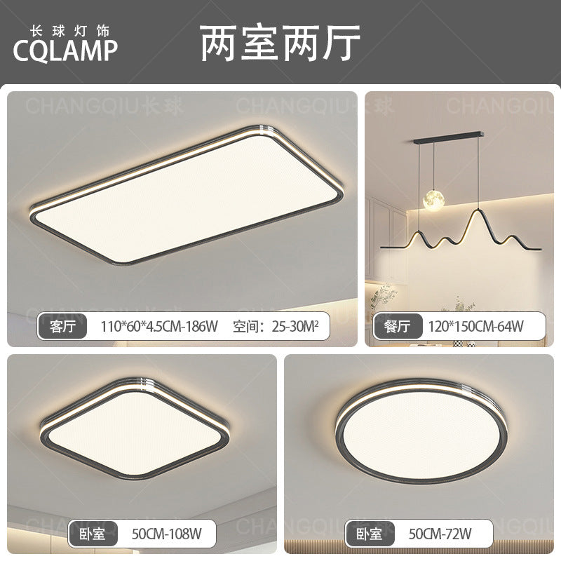 American Puri Full Spectrum Eye Protection Living Room Light Ceiling Light Home Improvement Lighting Modern Minimalist Bedroom Light Zhongshan Lighting