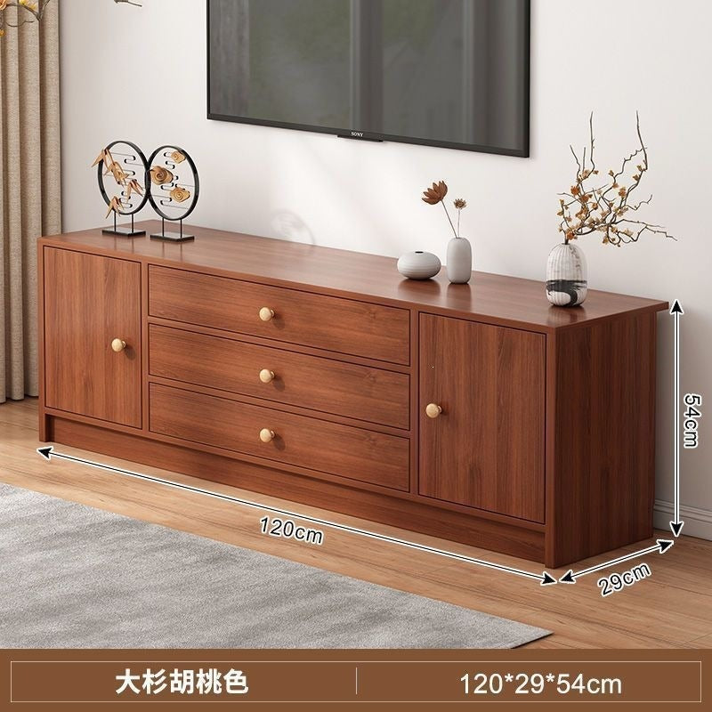 Living room for home tv cabinet new arrival small apartment for home floor-standing drawer storage cabinet solid wood medieval style storage cabinet