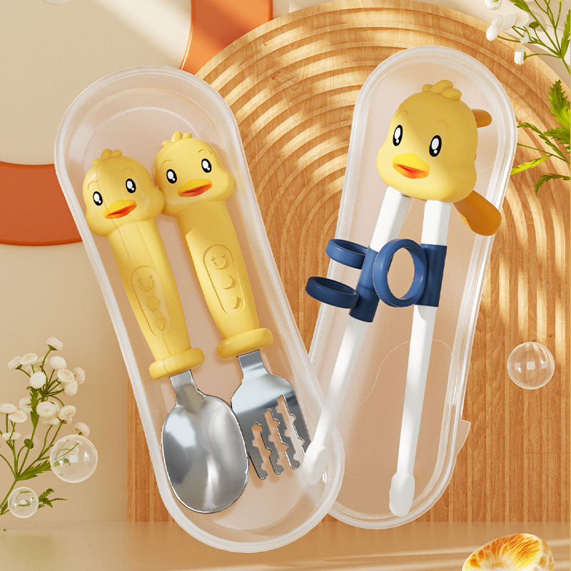 Children's chopsticks - tiger mouth training chopsticks for 3-year-olds (stage 1), baby auxiliary chopsticks, learning chopsticks for toddlers (ages 2, 4, and 6)