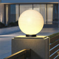 Outdoor pillar lights solar globe lights landscape garden yard lights outdoor fence lights villa gate pillar lights