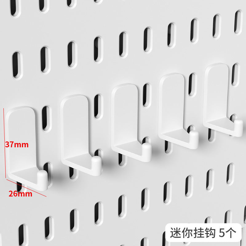 No punching hole board Shelf Kitchen hole board Accessories Storage and finishing Display rack Multifunctional hole board