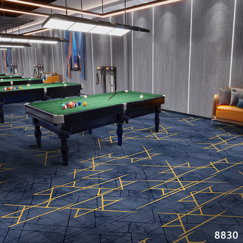 Ready-to-ship printed carpets for hotels and guesthouses, suitable for hallways, corridors, banquet halls, clubs, and billiard rooms. fire-resistant carpet