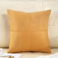 No-wash technical cloth sofa pillow casual modern office waist cushion pure colorpatchwork pillow bedside cushion dropshipping