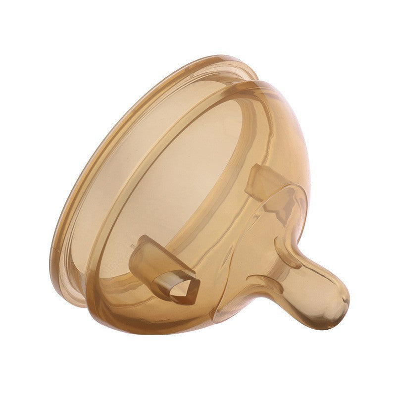 Factory direct sales are suitable for the same pacifier, baby weaning bottle accessories, wide-diameter silicone simulation pacifier.