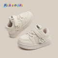 spring/autumn new korean style boys' baby shoes, white sneakers, first walking shoes, children's athletic shoes, unisex kids' skate shoes