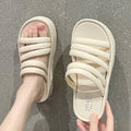 Women's summer sandals & slippers: trendy, minimalist, versatile, platform, thong sandals - new styles with a cushioned, height-increasing comfort