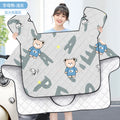 Motorcycle & electric scooter summer windshield cover - rainproof, sun protection, windproof, waterproof, motorcycle & electric scooter hood style