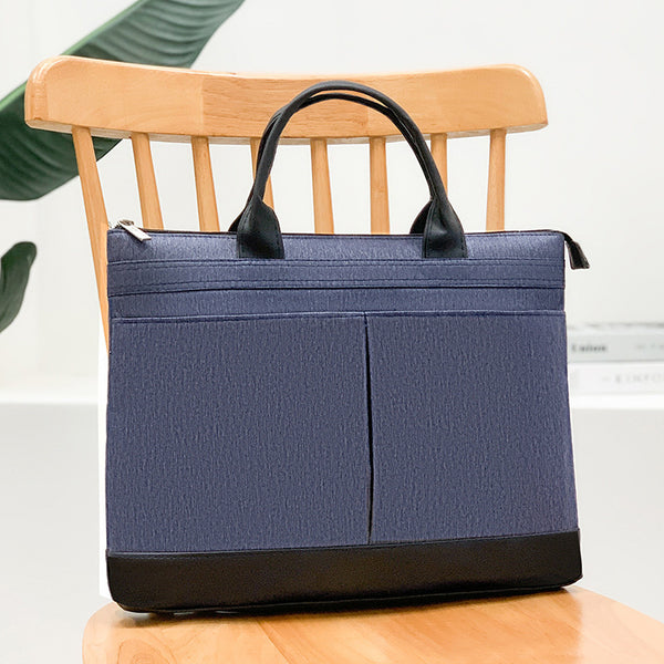 Yiyun Morning Briefcase Customized Handbag Document Bag Business Men's Meeting Bag Briefcase Business Meeting Bag Women's