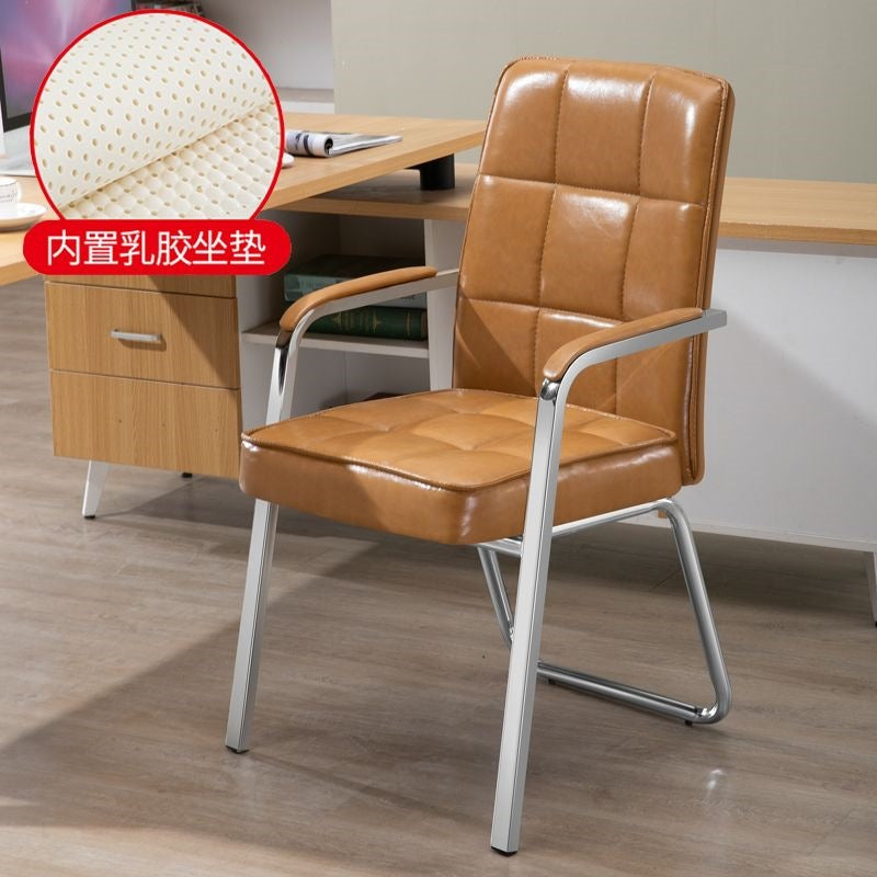 Computer chair for home bow-shaped office chair casual student dormitory seat back stool conference chair casualmahjong chair