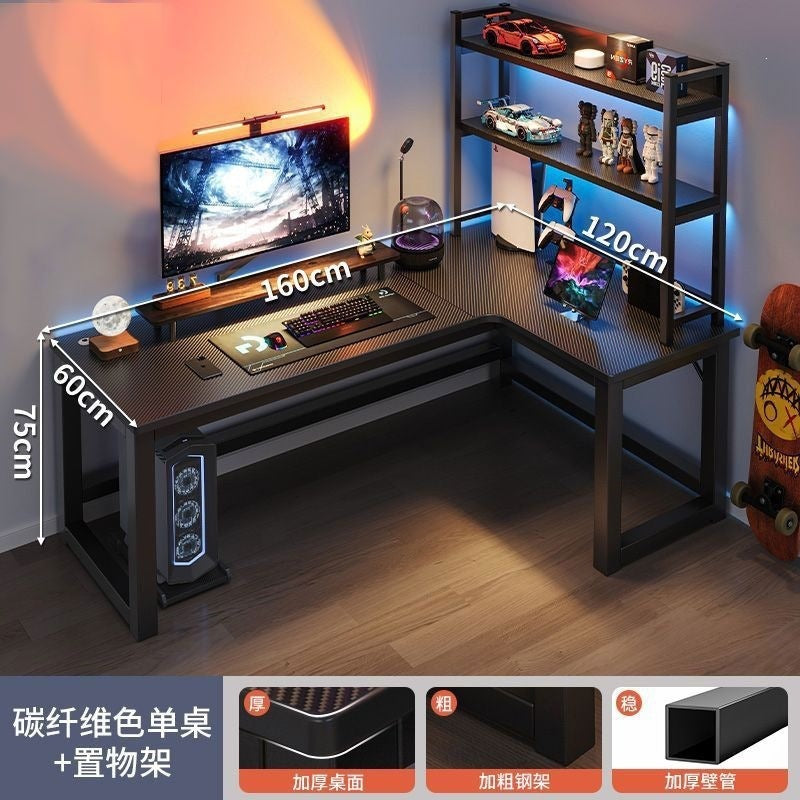 Computer desk desktop home electric competition table and chair bedroom corner office table new chinoiserie large desk student study table