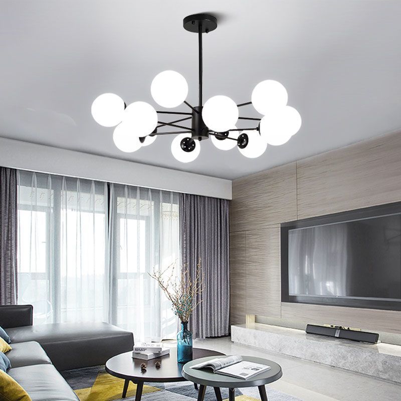 Nordic led pendant light - modern minimalist style for living room,  new arrival, bedroom main light, gold magic bean lamp