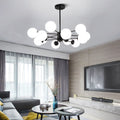 Nordic led pendant light - modern minimalist style for living room,  new arrival, bedroom main light, gold magic bean lamp