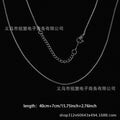 40cm+7cm women's clavicle chain minimalist snake water wave multi-style necklace chain 925 sterling silver unisex