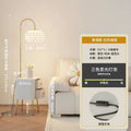 new floor lamp - bedroom bedside table integrated, minimalist modern cream style, living room storage sofa table lamp