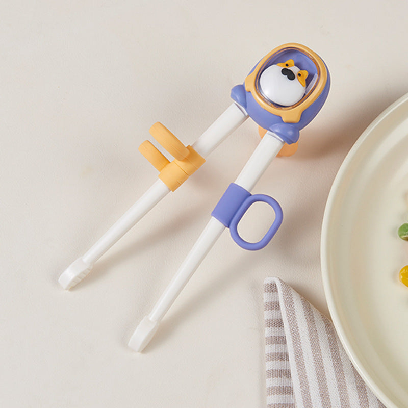 Children's training chopsticks - tiger mouth chopsticks - learning aid for babies - toddler rebound chopsticks - weaning tool - tableware for ages 2-3 and 4-6