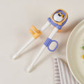 Children's training chopsticks - tiger mouth chopsticks - learning aid for babies - toddler rebound chopsticks - weaning tool - tableware for ages 2-3 and 4-6