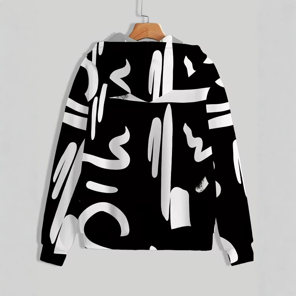 hot-selling plus-size women's zip-up hoodie, new casual long-sleeve hooded sweatshirt jacket, dropshipping available
