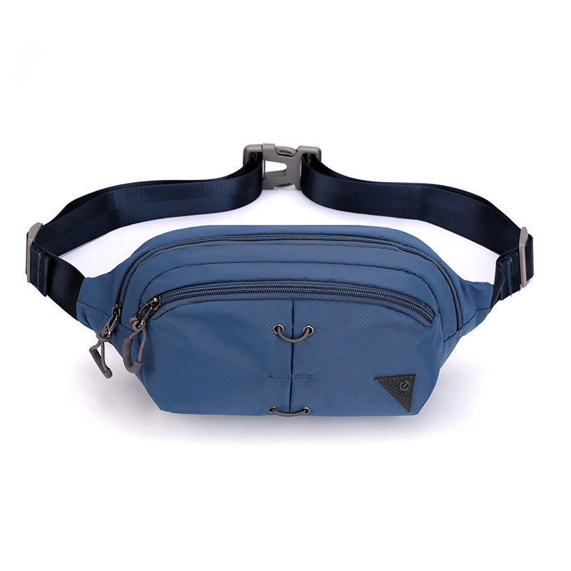 Cross-border new outdoor sports fanny pack waterproof breast bag messenger bag fitness running mobile phone storage bag cycling fanny pack