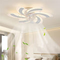 Bedroom fan light casualnew arrival smart voice bedroom light ceiling lamp with fan restaurant fan light zhongshan