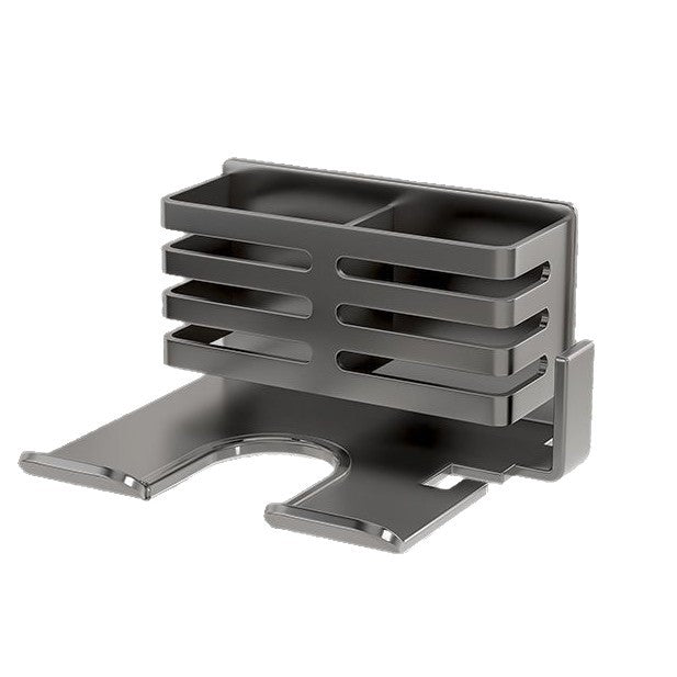 Hole-free hair dryer rack, bathroom hair dryer pendant, toilet hair dryer bracket, bathroom comb storage rack