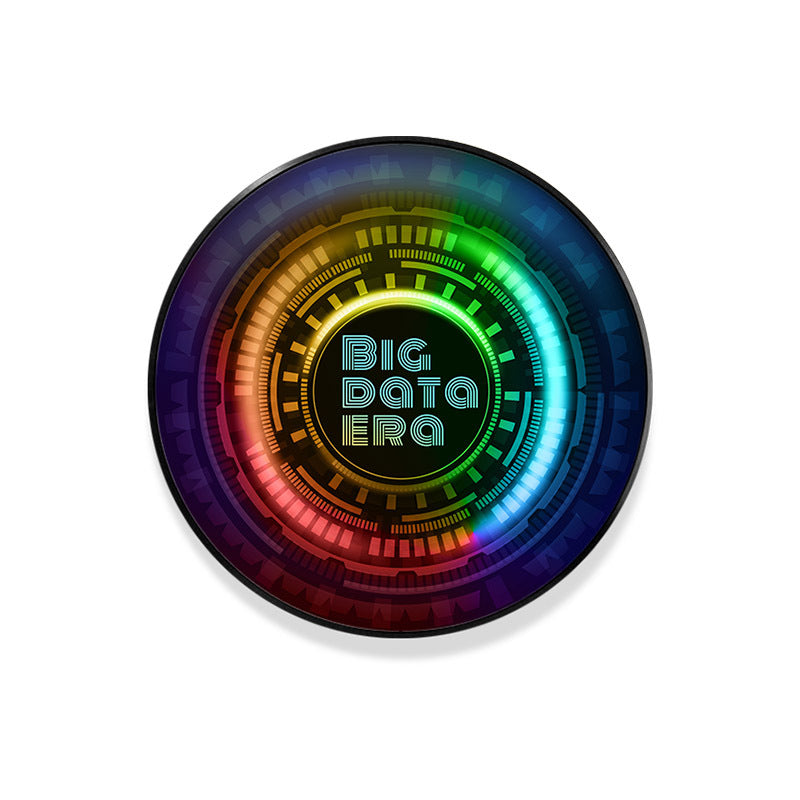 Bar Symphony Technology Decorative Painting Creative Future Wind KTV Box LED Luminous Hanging Painting E-sports Museum Light Painting