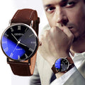 Factory direct roman numeral men's watch - business casual, trendy, and stylish gift watch with dial