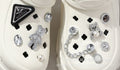 "rhinestone bear" eva material 8cm white