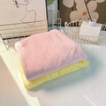 Shower cap coral fleece dry hair cap water absorbent quick dry high appearance non-stick hair free blow shower cap waterproof shower cap head dry hair towel