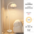 Floor lamp vintage french retro cream living room bedroom bedside vertical table lamp japanese pleated atmosphere lamp