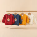 Baby sweatshirt boys and girls autumn clothes long sleeves children's spring autumkids round neck baby style tops bottom shirt