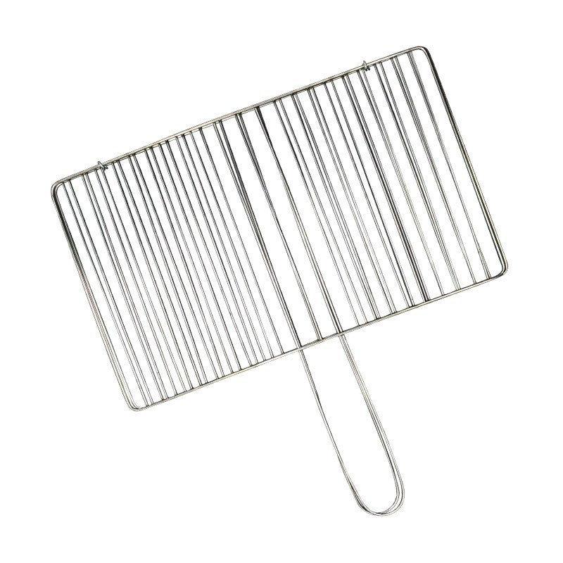 Household outdoor grilled fish clip grilled fish net barbecue net barbecue fish clip net clip stainless steel utensils rectangular splint